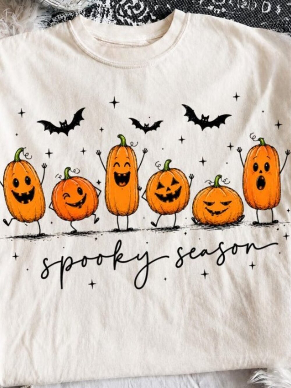 Cute Halloween Pumpkin Shirt, Spooky Season Pumpkin Tee